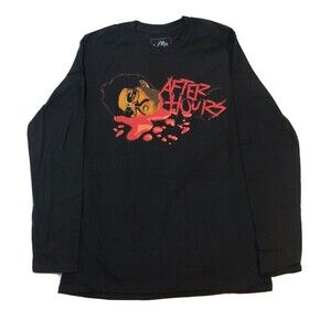 RARE The Weeknd After Hours Alone Again XO Long Sleeve Shirt Limited Edition SzM